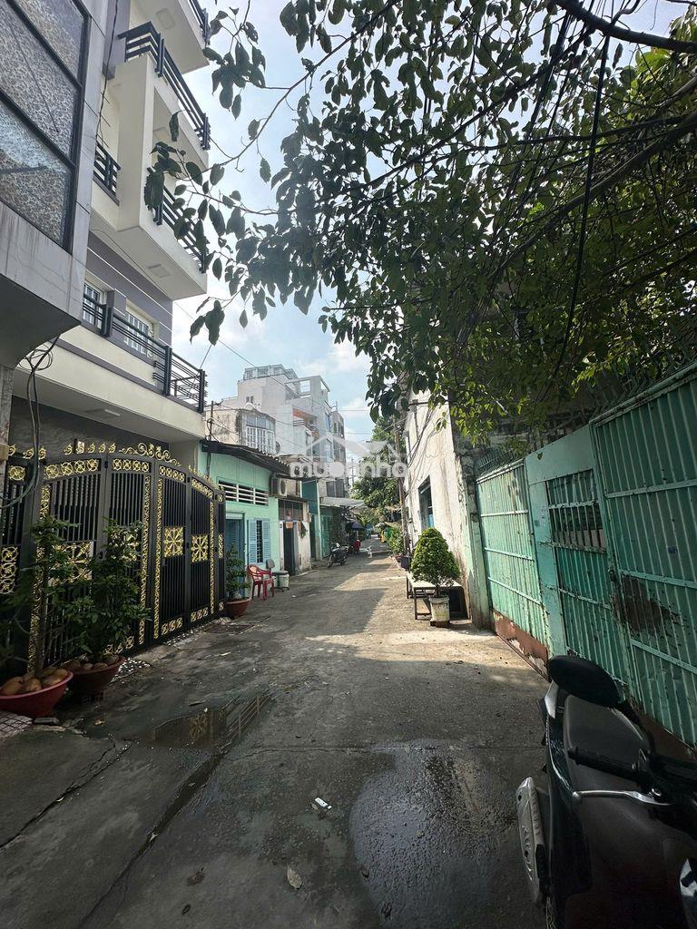 Tòa nhà chdv hẻm 5m 484/22a lạc long quândt 6,4x13.5, 3 lầu, 15 phòng - Ảnh 3