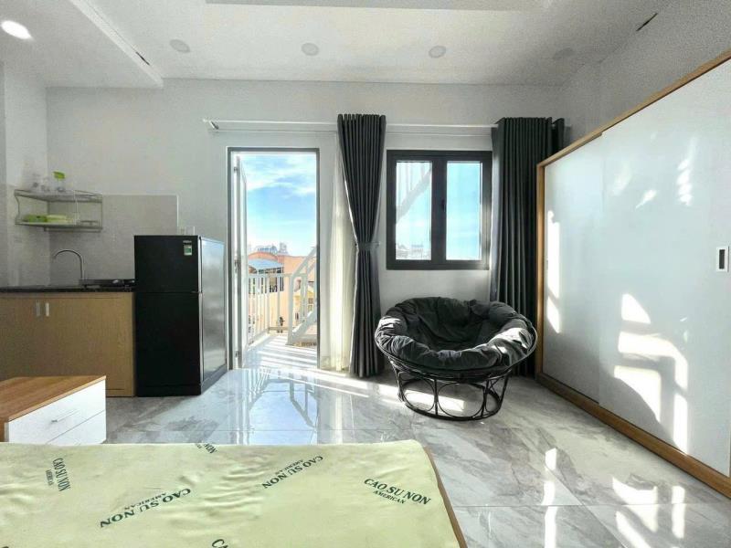 Căn hộ studio ban công thoáng – phòng rộng 40m2 – gần học viện cán bộ | chu văn an, bình thạnh - 2