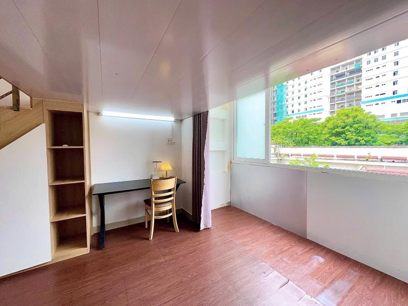 🏠 Căn hộ 35m2 | có gác cao, siêu thoáng | full nội thất | gần đh văn lang - 4