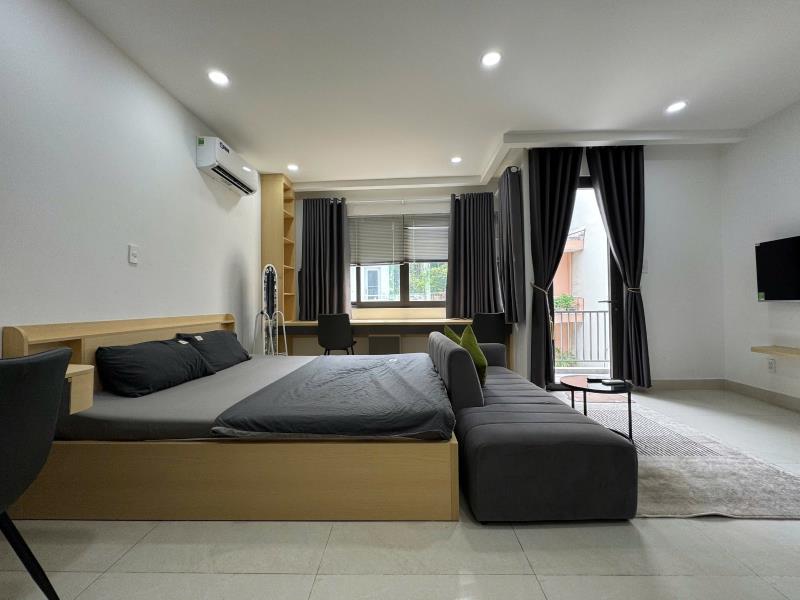 Cho thuê căn hộ cao cấp 1pn  , cửa sổ thoán mát – 30 nguyễn cửu vân, bình thạnh  - 3