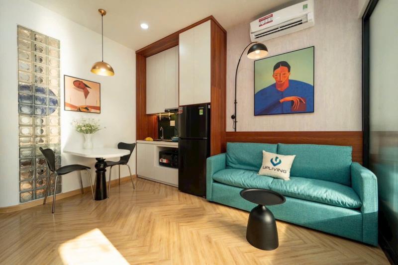 Cho thuê căn hộ 35m2 full nội thất nằm gần lotte mart, vivo city, đhufm đhtdt đh rmit đhntt tách bếp bancol quận 7 - Ảnh 2