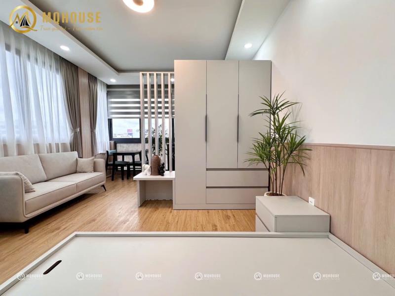 Cho thuê studio cửa sổ đón gió 30m2 new 100% có thang máy ngay chợ bà chiểu - đại học văn lang - học viện cán bộ tphcm - Ảnh 2