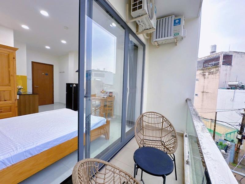 🏠 Căn hộ 35m2 - ban công, thang máy - full nội thất - gần đh văn lang  - Ảnh 4