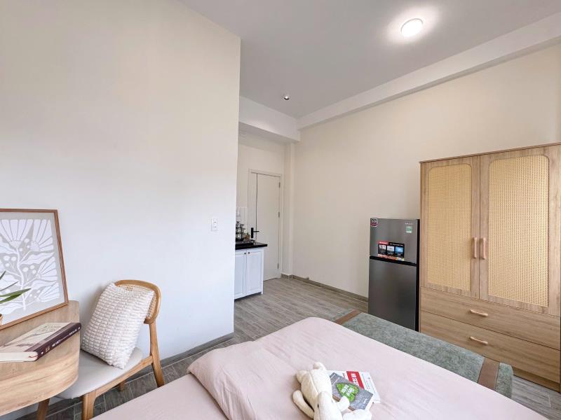 Studio 25m2 siêu thoáng, full nt gần bx quận 8 - Ảnh 3