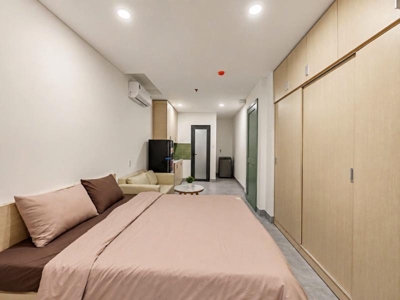 Căn hộ ban công 30m2 mới 100% sát quận 1, bình thạnh, phan đăng lưu_thang máy_hầm xe - Ảnh 4