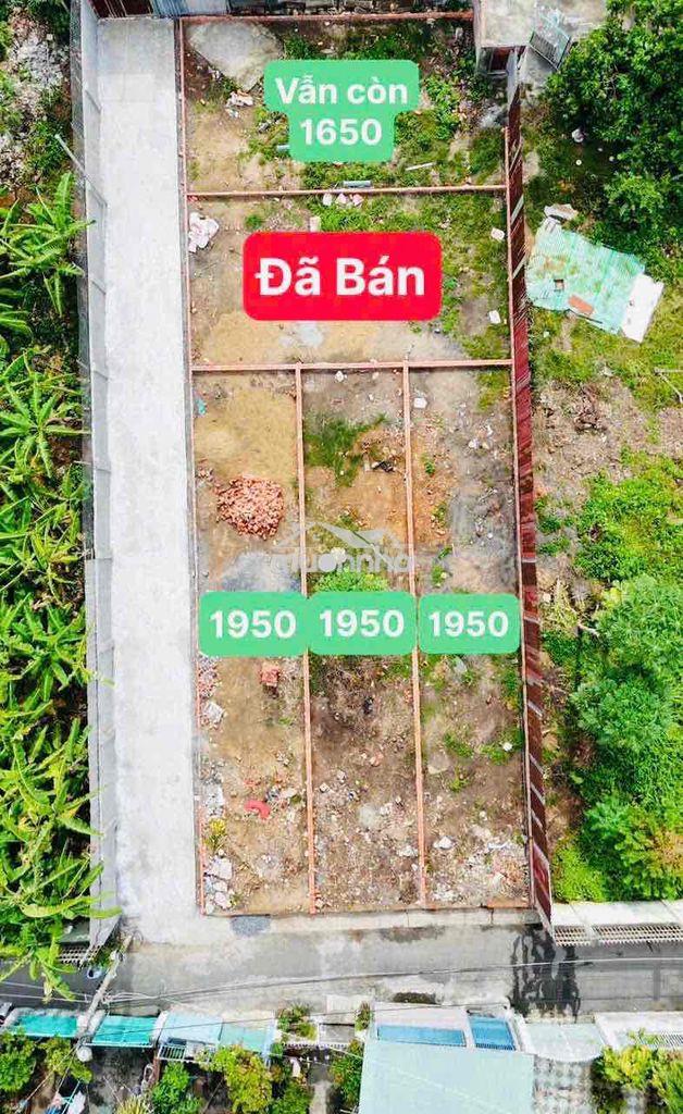 Đất bán 78m2 p.bửu hoà (cũ) 1,65t hẻm xe hơi đường 4m sổ riêng thổ cư