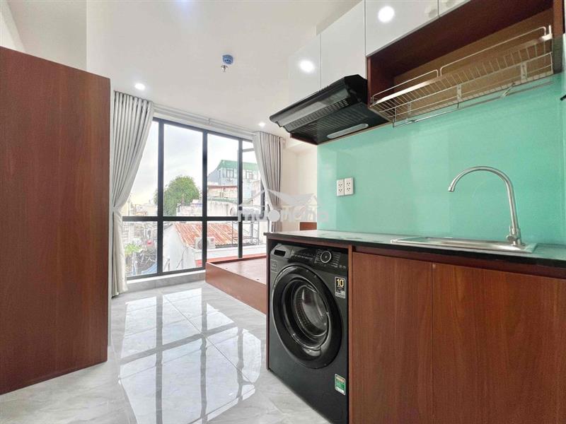 Studio full nội thất mới 100%, ngay lotte mart gò vấp, có thang máy