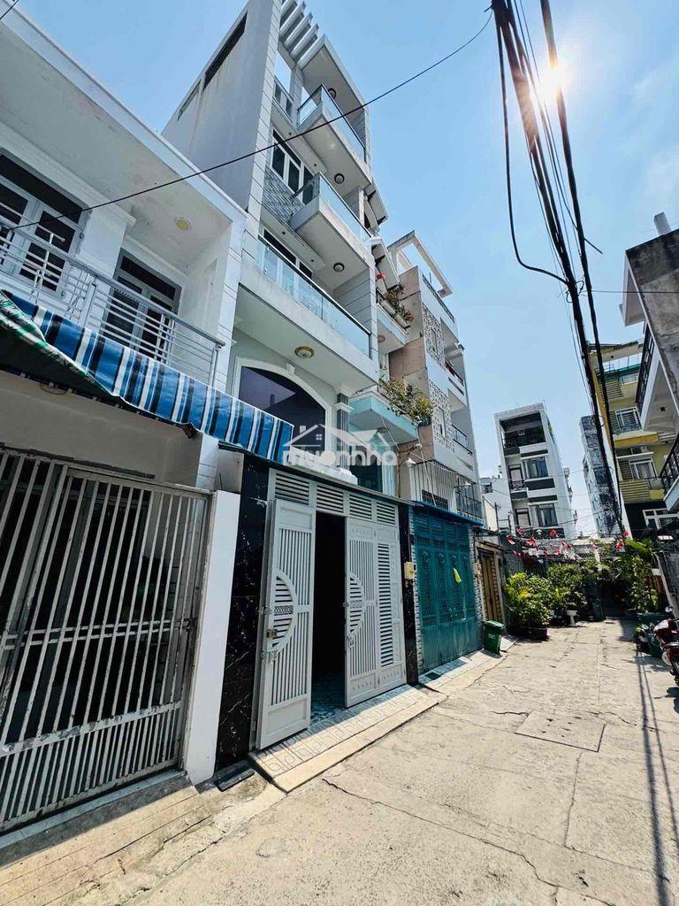 Bình thạnh - xe hơi ngủ nhà - ngay nơ trang long - 75m2 2 tầng