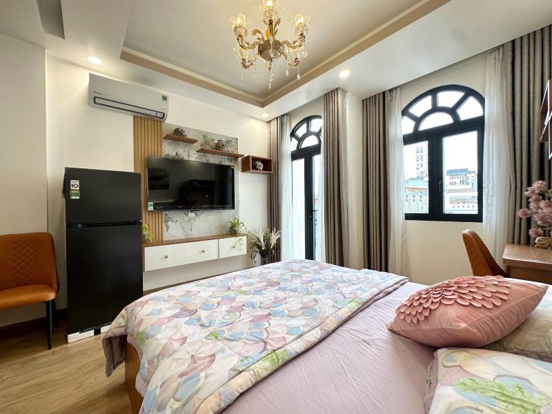 Cho thuê phòng trọ mới khai trương gần kdc him lam có ban công, máy giặt riêng gần đh tdtu, đh rmit, đh ufm - Ảnh 3