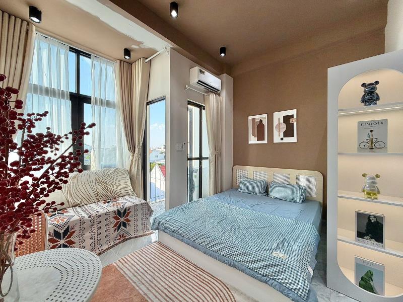 [Tân phú] phòng trọ dạng studio có cửa sổ nội thất cơ bản – gần tân hương, tân kỳ tân quý, lê đình thám   