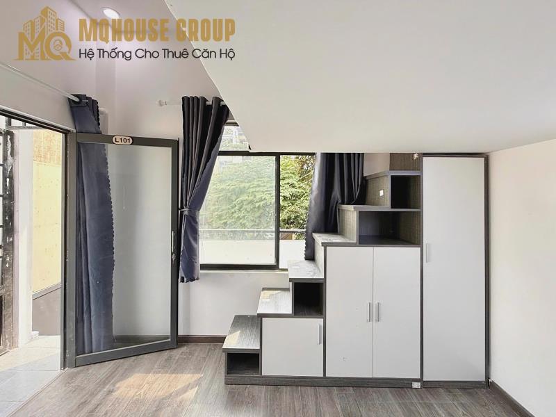 Cho thuê duplex ban công 30m2 có máy giặt riêng ngay chợ bà chiểu - công viên gia định - ngã tư phú nhuận - Ảnh 3