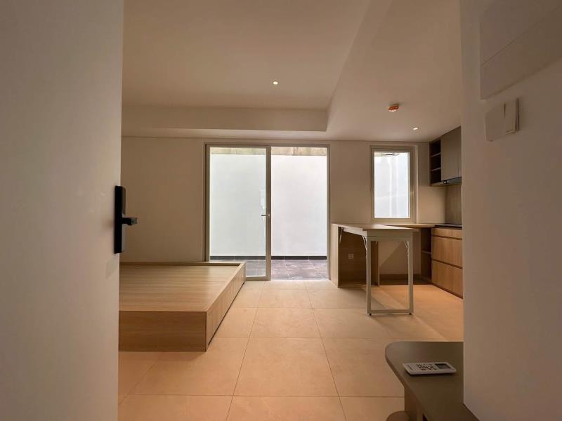 Cho thuê studio ban công sân vườn 30m2 new 100% ngay chợ bà chiểu - trường đại học văn lang - học viện cán bộ tphcm - Ảnh 3