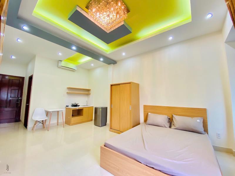 Cho thuê căn hộ dịch vụ ban công cửa sổ hoàng hoa thám bình thạnh gần chợ bà chiểu  - Ảnh 4
