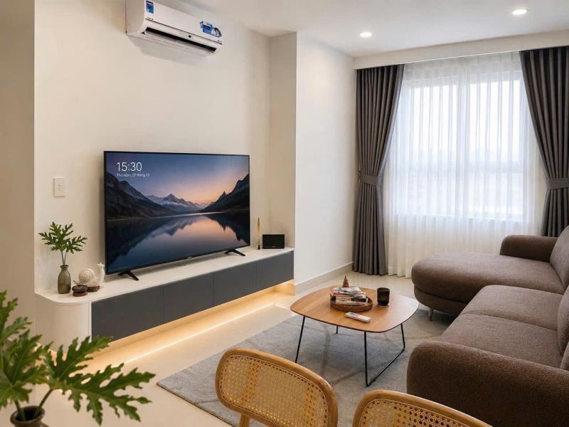 Bán căn hộ topaz elite, 4,68 tỷ, 79 m2, 2pn, 2wc, đầy đủ nội thất tại parcmall , q8, hcm