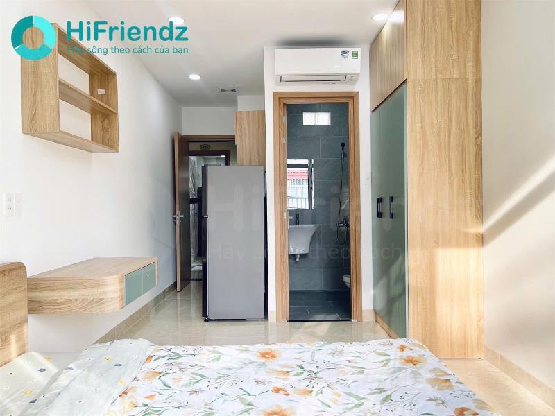 Cho thuê căn hộ 1pn ban công full nội thất đường nguyễn thượng hiền gần uef, hutech, gtvt, hồng bàng - Ảnh 3