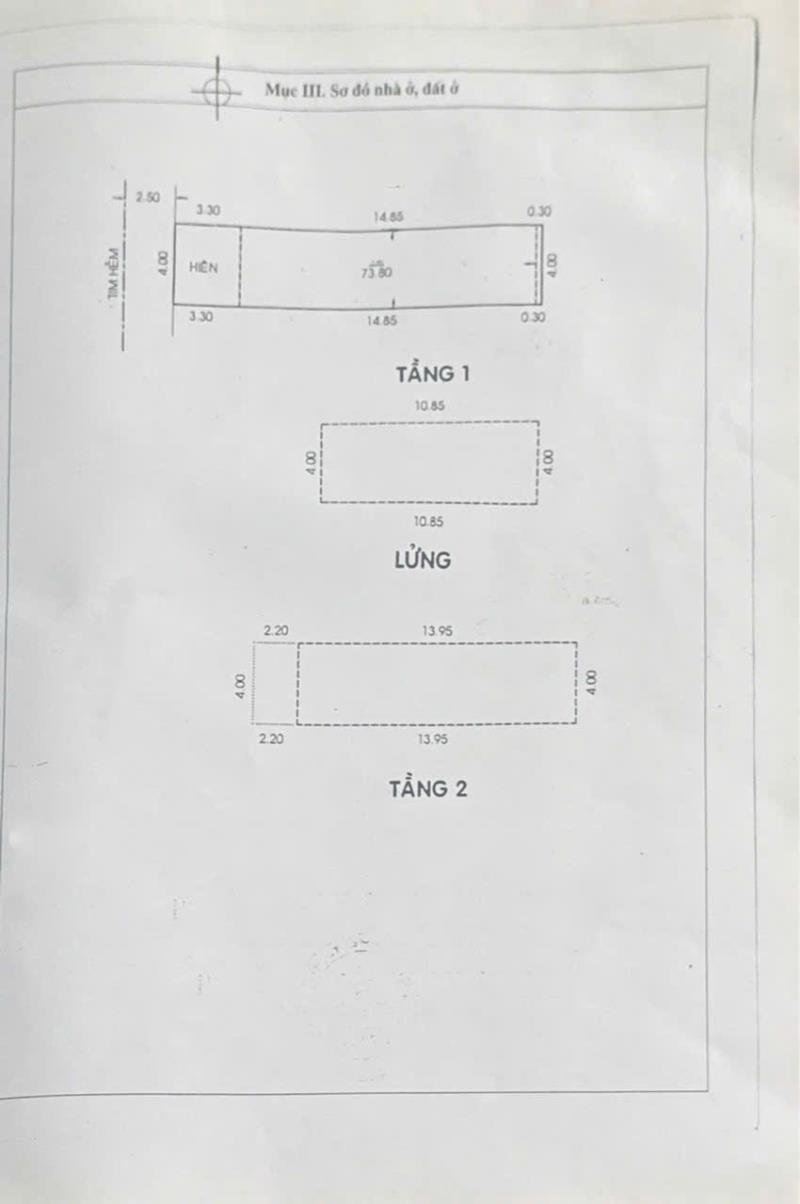 72m2 - hẻm 4m - 3 tầng - tạ quang bửu - không quy hoạch - Ảnh 4