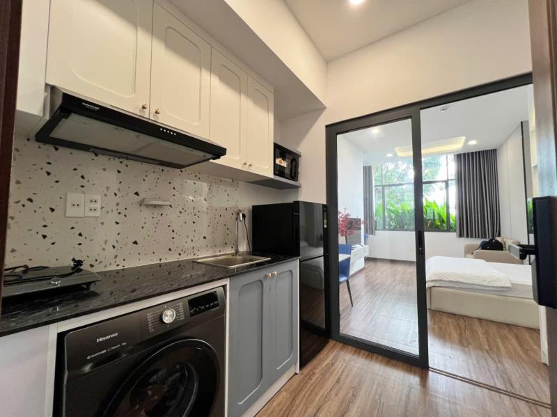 Căn hộ 1 phòng ngủ mới 100% xô viết nghệ tĩnh gần ngã tư hàng xanh phố đi bộ nguyễn huệ quận 1, 3 - Ảnh 3