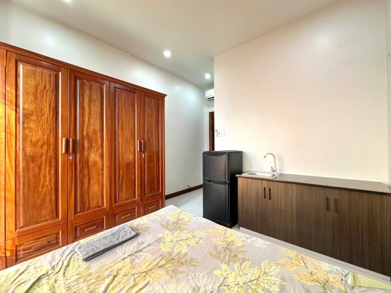 Căn hộ ngay đại học uth thang máy bancol full nội thất ngay nguyễn xí - Ảnh 4