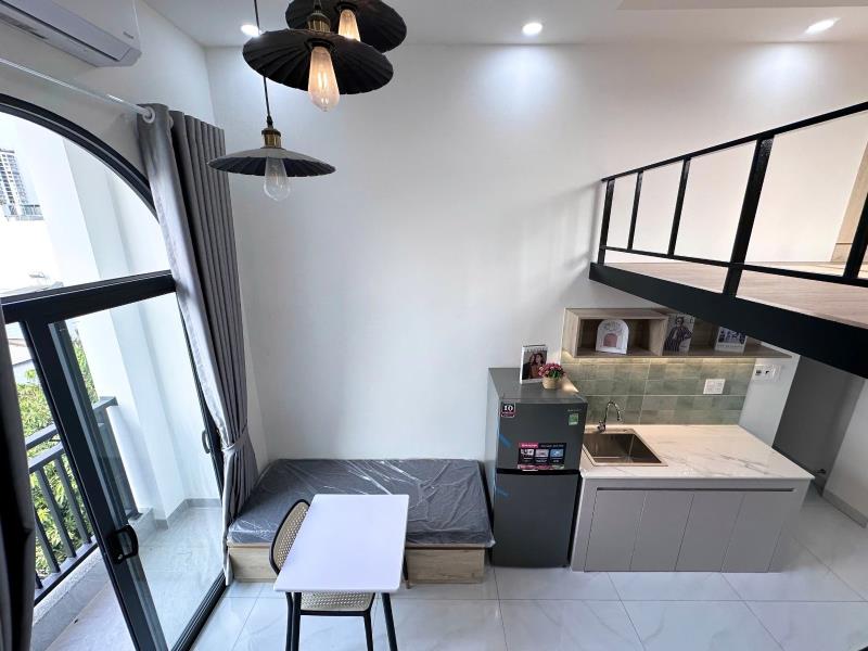 Cho thuê duplex ban công có cửa sổ quận 7, full nội thất, diện tích rộng, ở 3 4 người, gần ufm tdtu rmit, thuận tiện quận 1 quận 4 - Ảnh 4