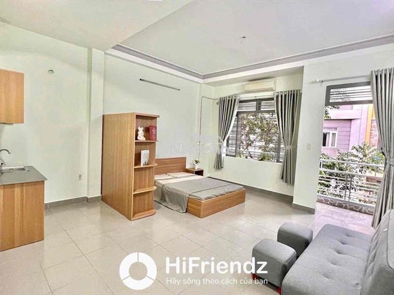 Studio ban công full nội thất gần parc mall, cầu chánh hưng