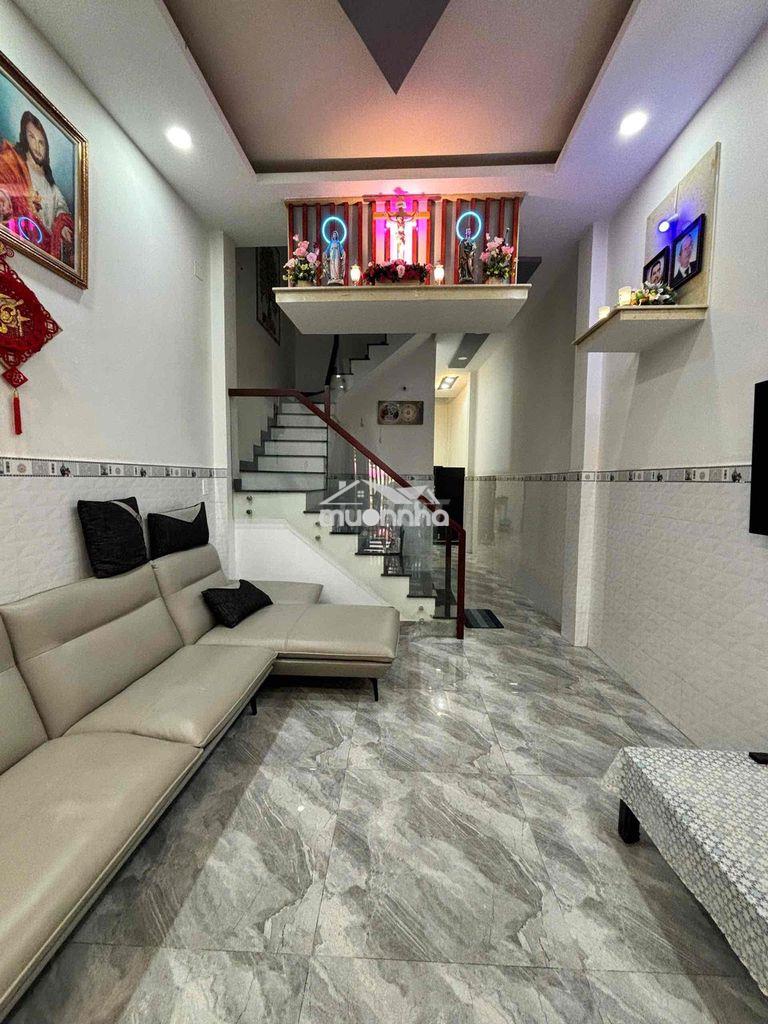 Cho thuê nhà nguyên căn q6 1tret 2 lầu 4pn full nội thất 15tr