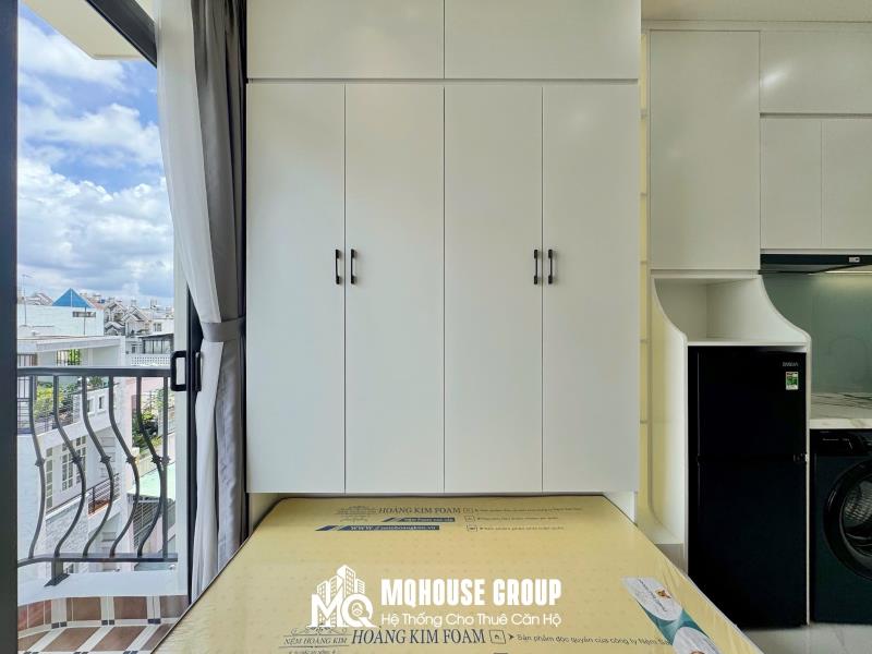 Cho thuê studio 25m2 new 100% có thang máy - máy giặt riêng ngay chợ bà chiểu - đại học văn lang - học viện cán bộ tphcm - Ảnh 4
