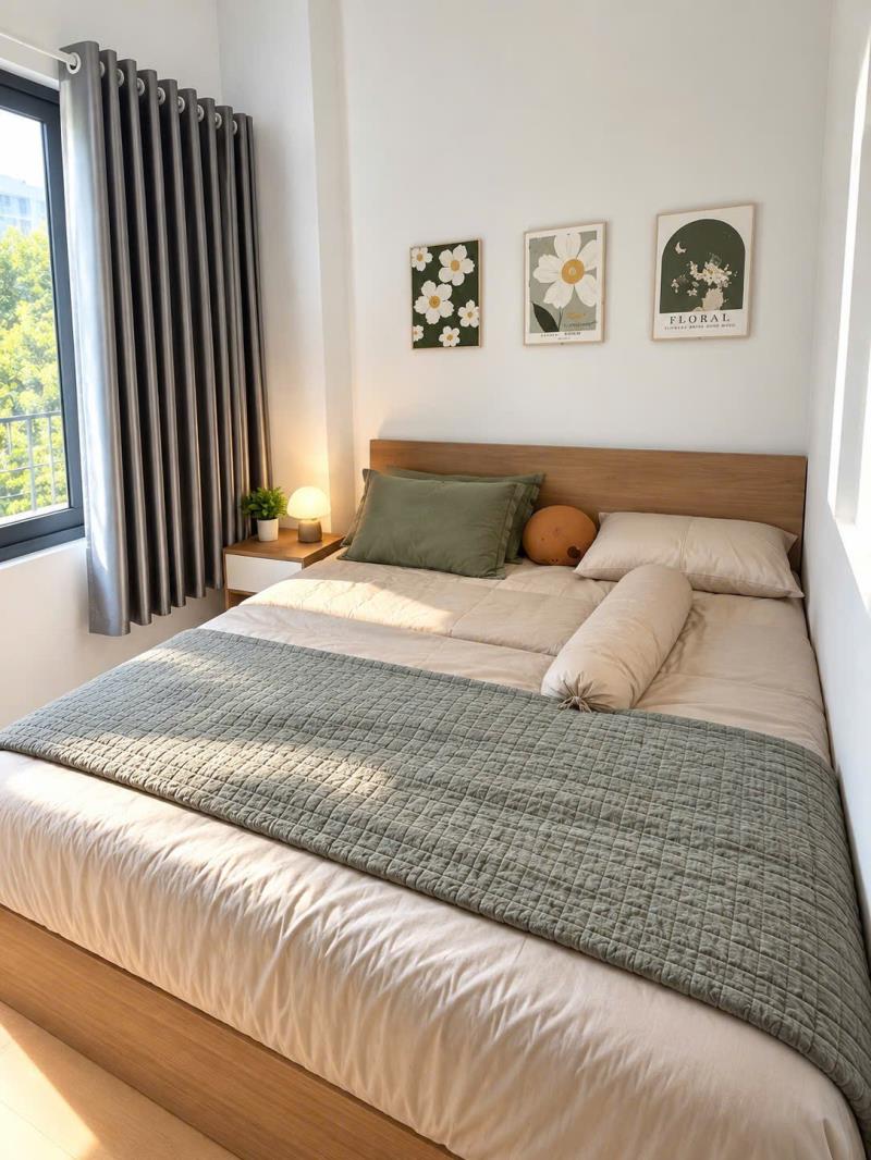 Cho thuê căn hộ dịch vụ tại đào duy anh  full nội thất, gần sân bay, cửa sổ lớn, khu vực trung tâm tiện di chuyển