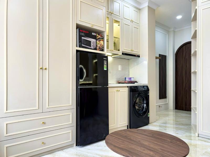 Cho thuê studio 30m2 new 100% có thang máy - hầm xe - ngay chợ bà chiểu - trường đại học văn lang - học viện cán bộ tphcm - Ảnh 3