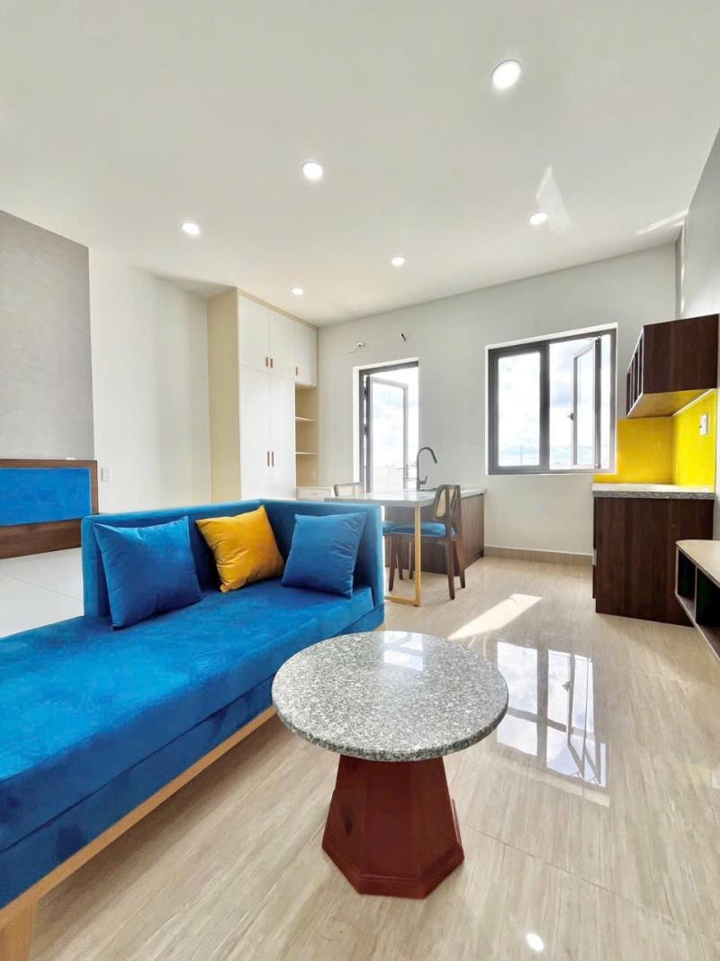 Cho thuê 1pn ban công 40m2 có máy giặt riêng ngay chợ bà chiểu - đại học văn lang - cầu bình lợi - Ảnh 3