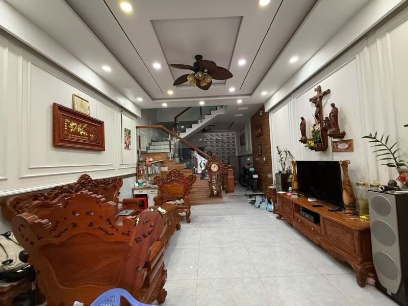 Bán nhà 3 tầng 5,2 x 19 hẻm 6m tân thới hiệp 21, trung tâm q12, kế bên gò vấp - Ảnh 2