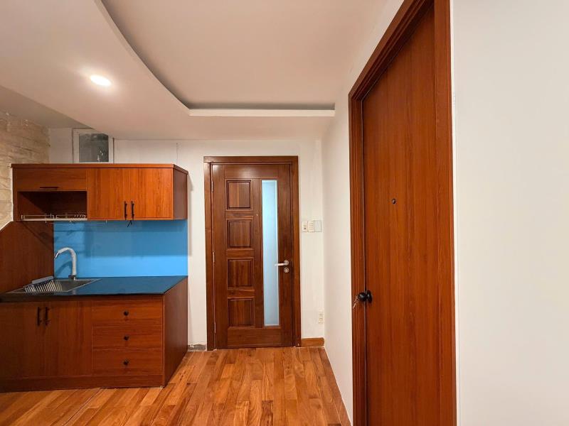 Cho thuê căn hộ dịch vụ 1pn full nội thất gỗ sang – khu đoàn thị điểm, phú nhuận | ban công, bếp riêng, sát bên q1,q3 - Ảnh 2