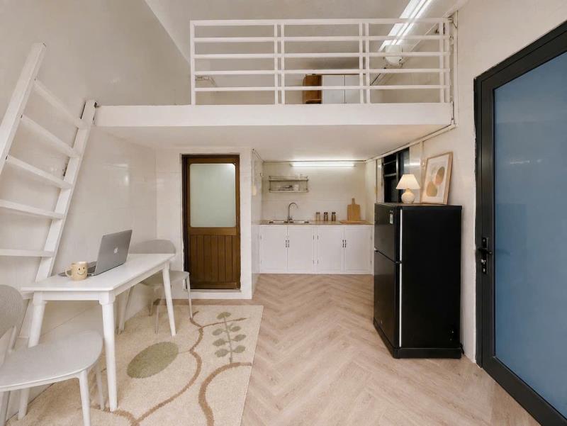 Phòng trọ duplex ở tân phú full nội thất, tiện nghi có view ban công thoáng - Ảnh 4