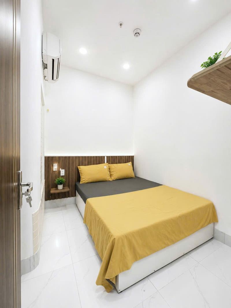 Thuê ngay căn hộ ban công tách bếp riêng biệt 45m2 rộng thoáng sát q1 thuận tiện di chuyển an ninh - Ảnh 4