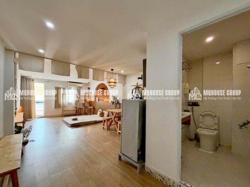 Căn hộ 1pn full nội thất giờ giấc tự do ngay ngã tư bảy hiền đường xuân hồng - Ảnh 2