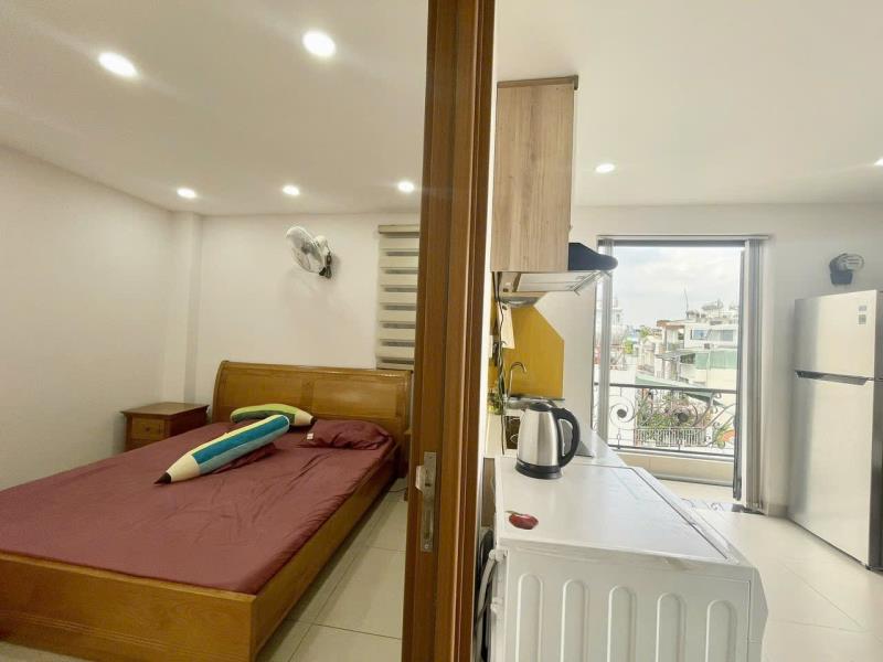 Giảm 1tr_căn hộ 1phòng ngủ ban công gần newtecons phú nhuận sát quận 1, quận 3_thang máy_giặt riêng - Ảnh 2