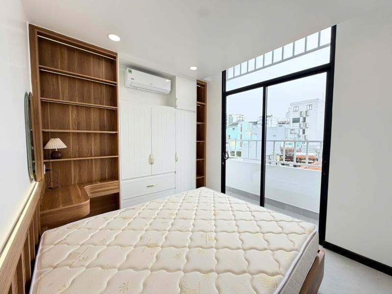 Cho thuê 1pn ban công 35m2 có thang máy new 100% ngay cầu thị nghè - thảo cầm viên sg - đài truyền hình tphcm - Ảnh 3