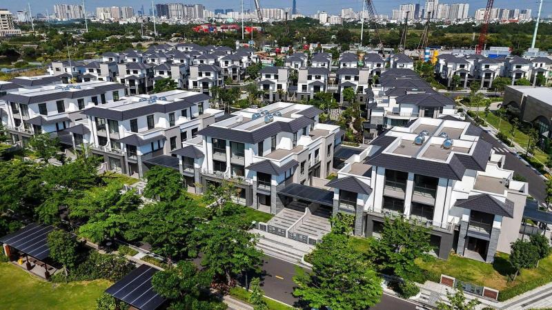 Biệt thự gladia 1 trệt 3 lầu 3 mặt giáp sông đã có sổ hồng, xd 246m², an ninh 24/7, giá chỉ 35 tỷ - lh 0935512366 - Ảnh 2