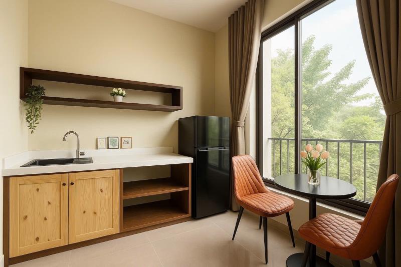 🏠 Studio apartment for rent – fully furnished & ready to move in looking for a comfortable, private and fully furnished studio apartment in ho chi minh city? this cozy studio is a great choice for s - Ảnh 3