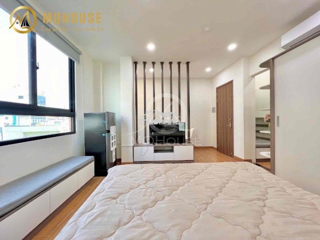 Trống lại phòng studio cao cấp cửa sổ trời full nội thất ngay tô ký - 2