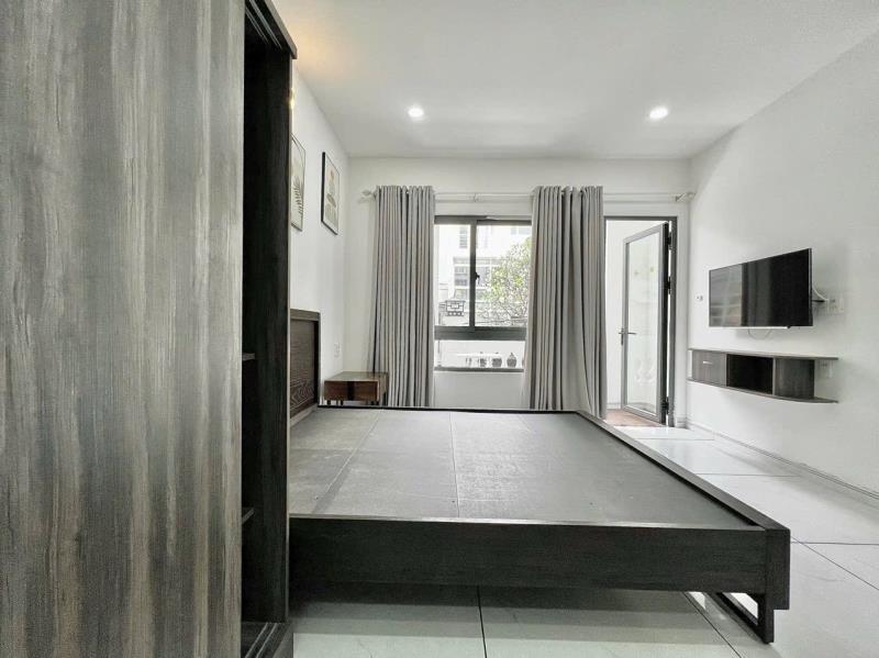 Cho thuê căn hộ ban công, trang bị tv - đường nguyễn văn đậu (phường 6 bình thạnh - sát phú nhuận & quận 1) m - Ảnh 2