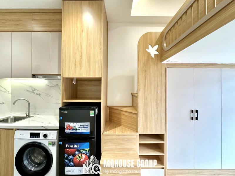 Duplex ban công thang máy giặt riêng ngay ngã tư bảy hiền - Ảnh 3