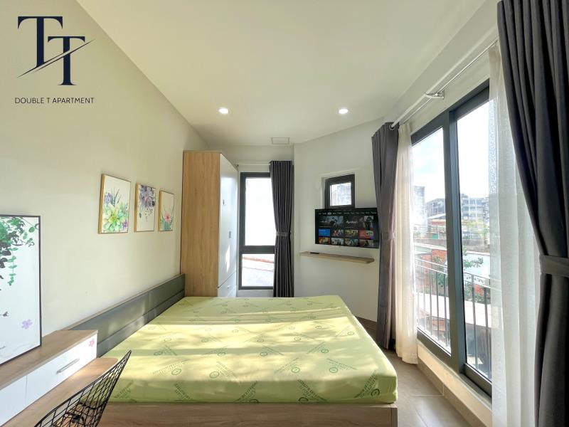 Cho thuê studio ban công 25m2 ngay cầu bông - chợ bà chiểu - công viên lê văn tám - chợ tân định - Ảnh 3