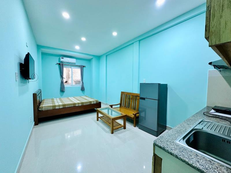 Cho thuê căn hộ dịch vụ giá mềm - diện tích rộng thoáng full nt ngay 493 cmt8 quận 10