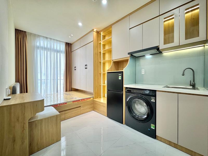 Cho thuê căn hộ mới 100% full nội thất - máy giặt riêng ở tân bình