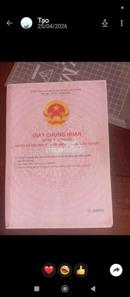 Cần bán căn nhà chính chủ như trong hình