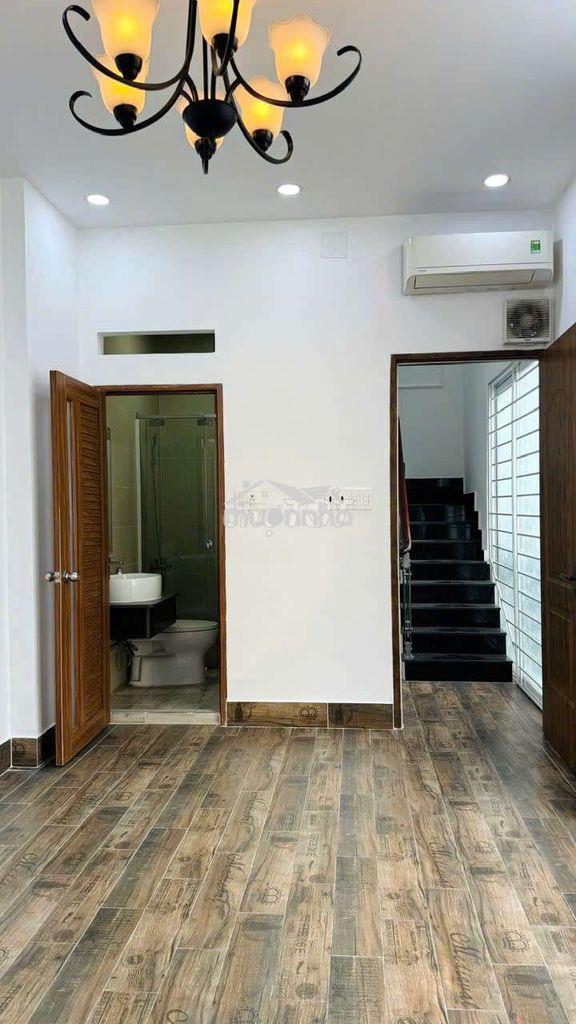 Nhà mới 1 trệt 3 lầu 8x5m 2 phòng 4 wc hẻm lê hồng phong - Ảnh 3