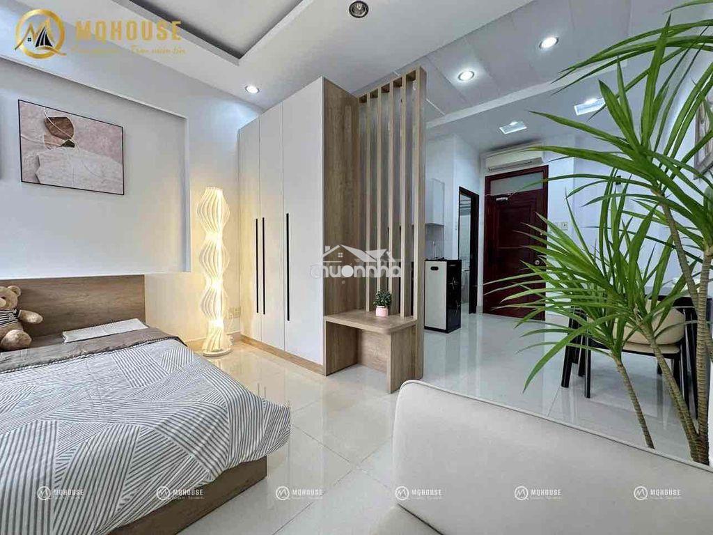 Căn hộ cho thuê quận 10 ban công 35m2 tách bếp trang bị full nội thất - Ảnh 4