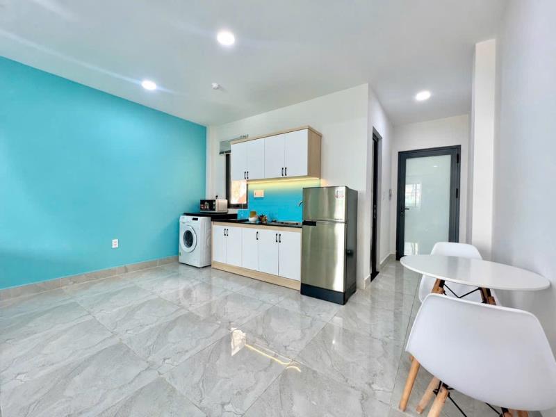Cho thuê căn hộ 1 phòng ngủ rộng 50m2 cửa sổ trời thoáng sáng gần ngã tư phú nhuận đường thích quảng đức - Ảnh 4