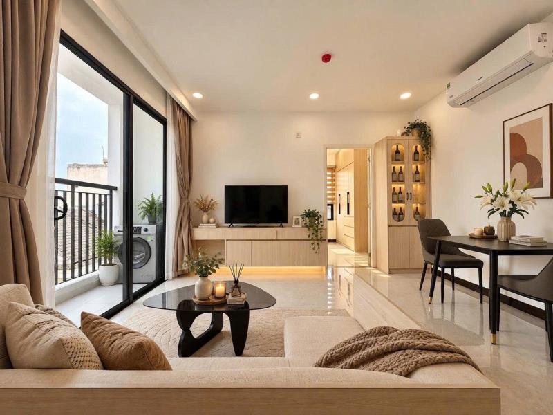 Cho thuê căn hộ full nội thất gần etown - cộng hoà - ngay hoàng hoa thám đối diện nhà ga t3- thuận tiện qua lăng cha cả - Ảnh 4