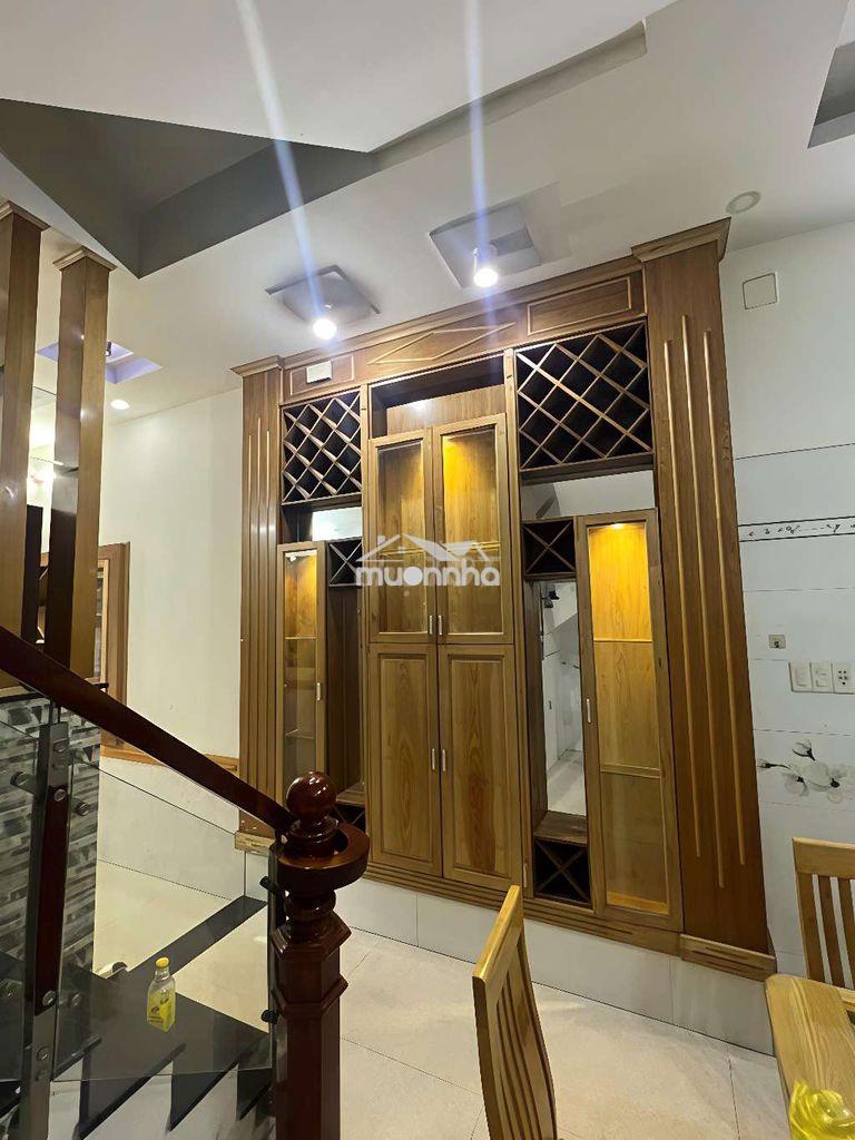 Cho thuê nhà mới đẹp đúc 3 lầu hẻm xe tải nguyễn văn lương gò vấp 18tr - 3